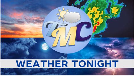 weather for tonight and tomorrow.
